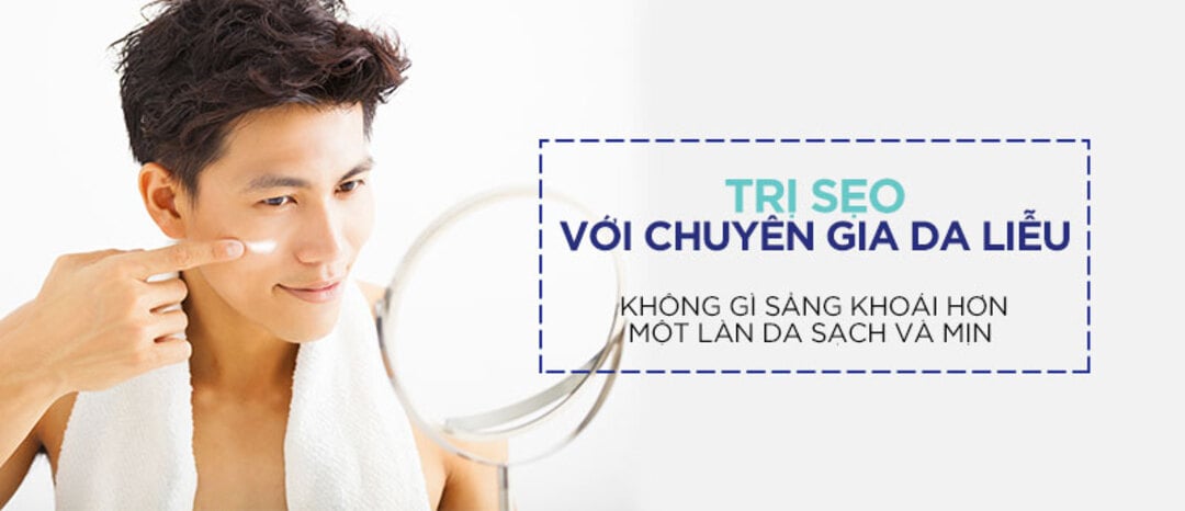 trị sẹo rỗ ở mặt nam giới