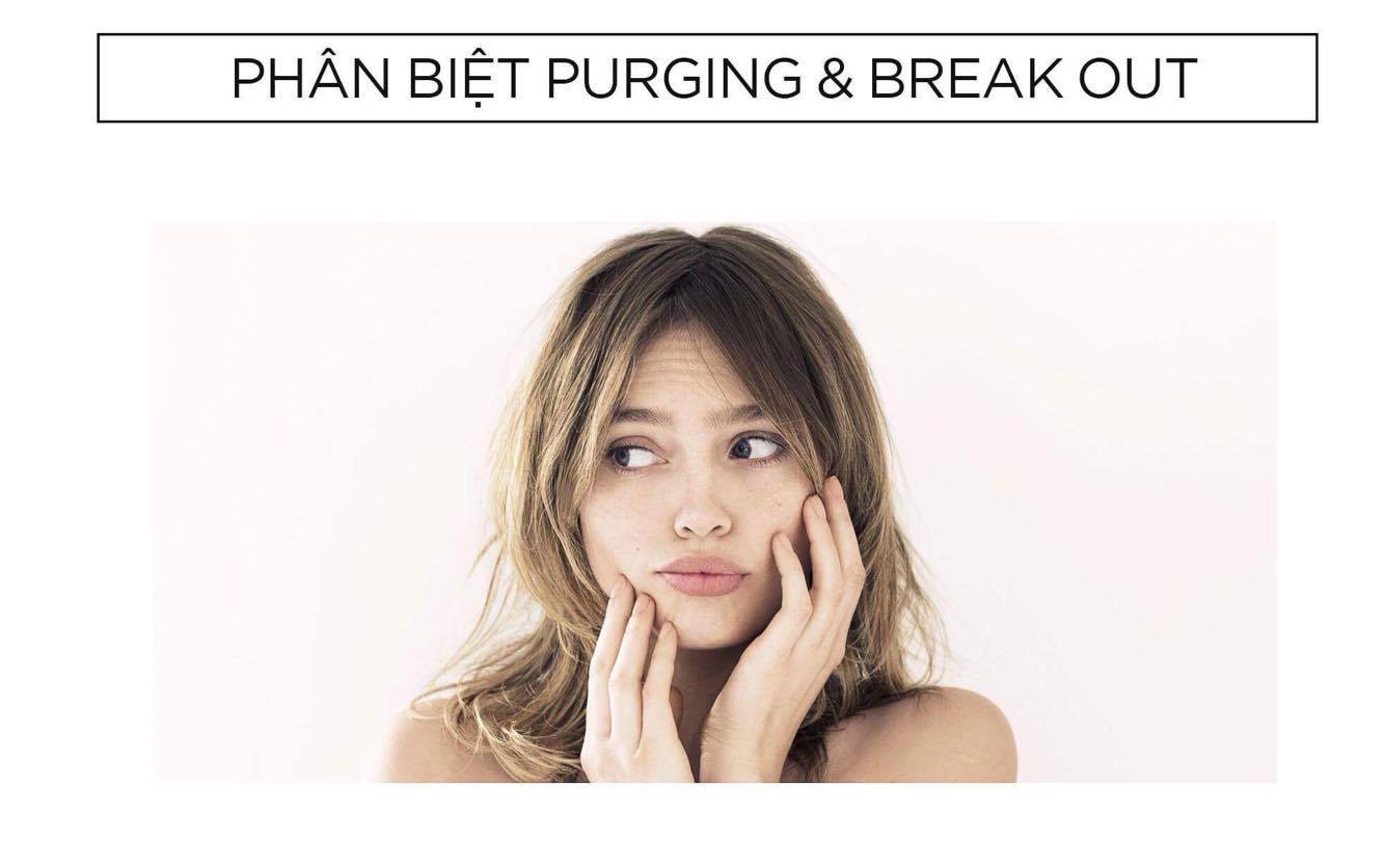 Da bạn đang đẩy mụn hay bị kích ứng