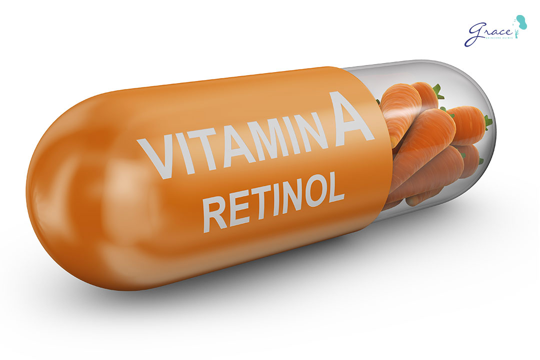 retinol trị mụn